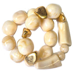BRACCIALE COLORE AVORIO