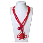 COLLANA CRISTALLO POLIPO