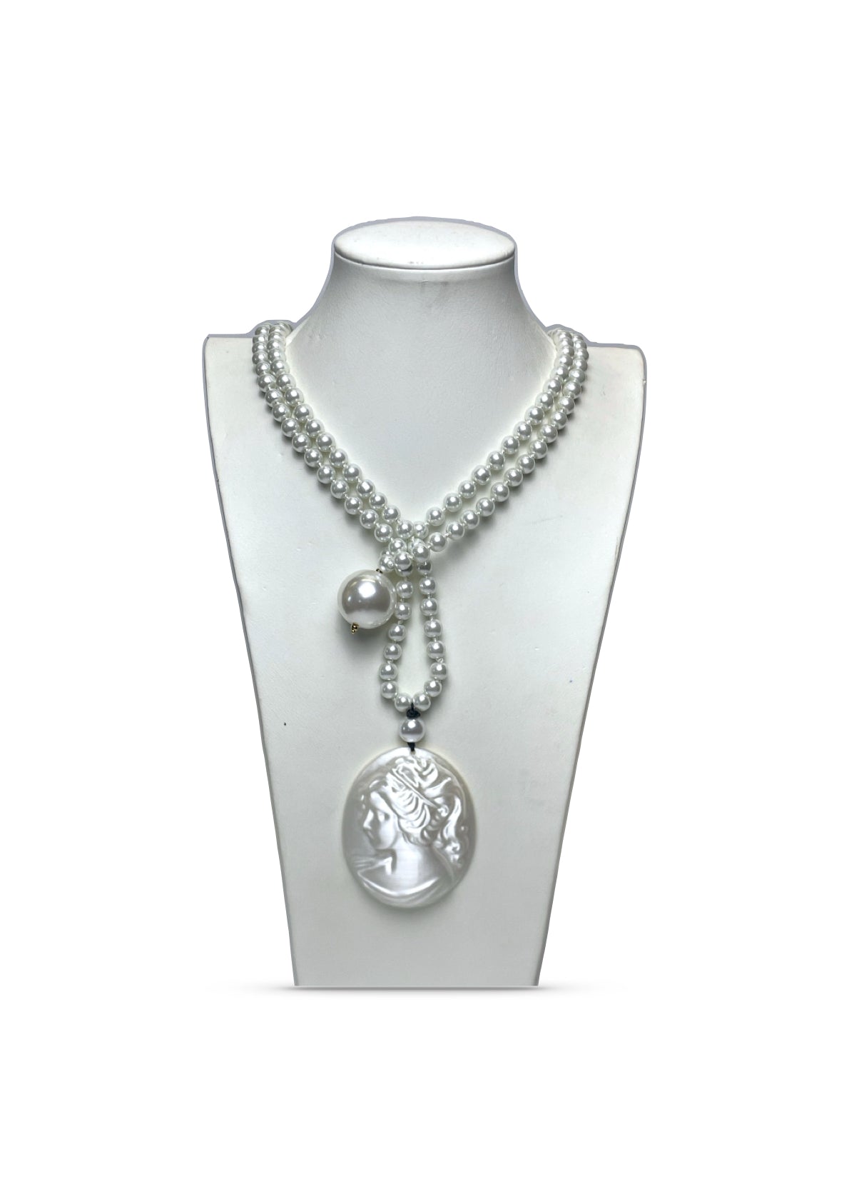 Collana cammeo cristallo