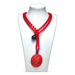 Collana cammeo cristallo