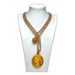 Collana cammeo cristallo