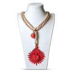 COLLANA CRISTALLO SACRO CUORE