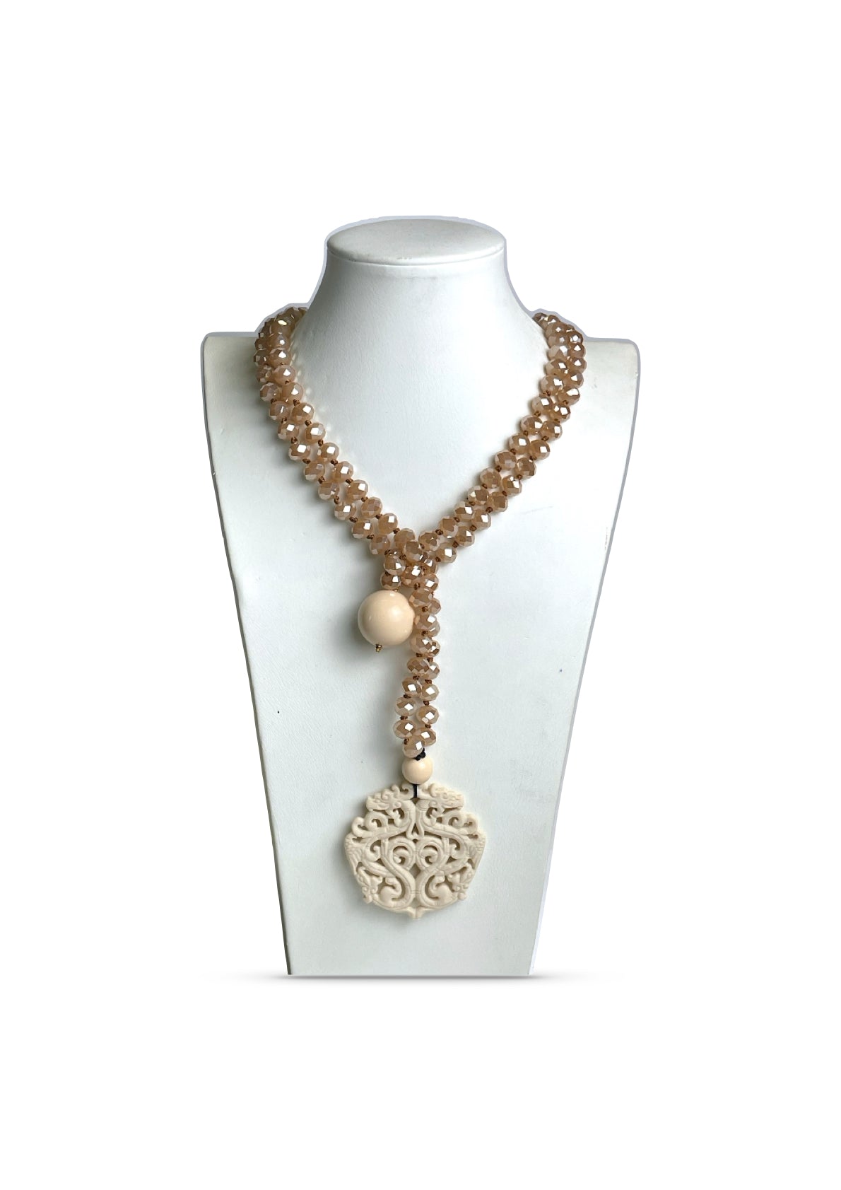 Collana mandala cristallo