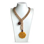 Collana mandala cristallo
