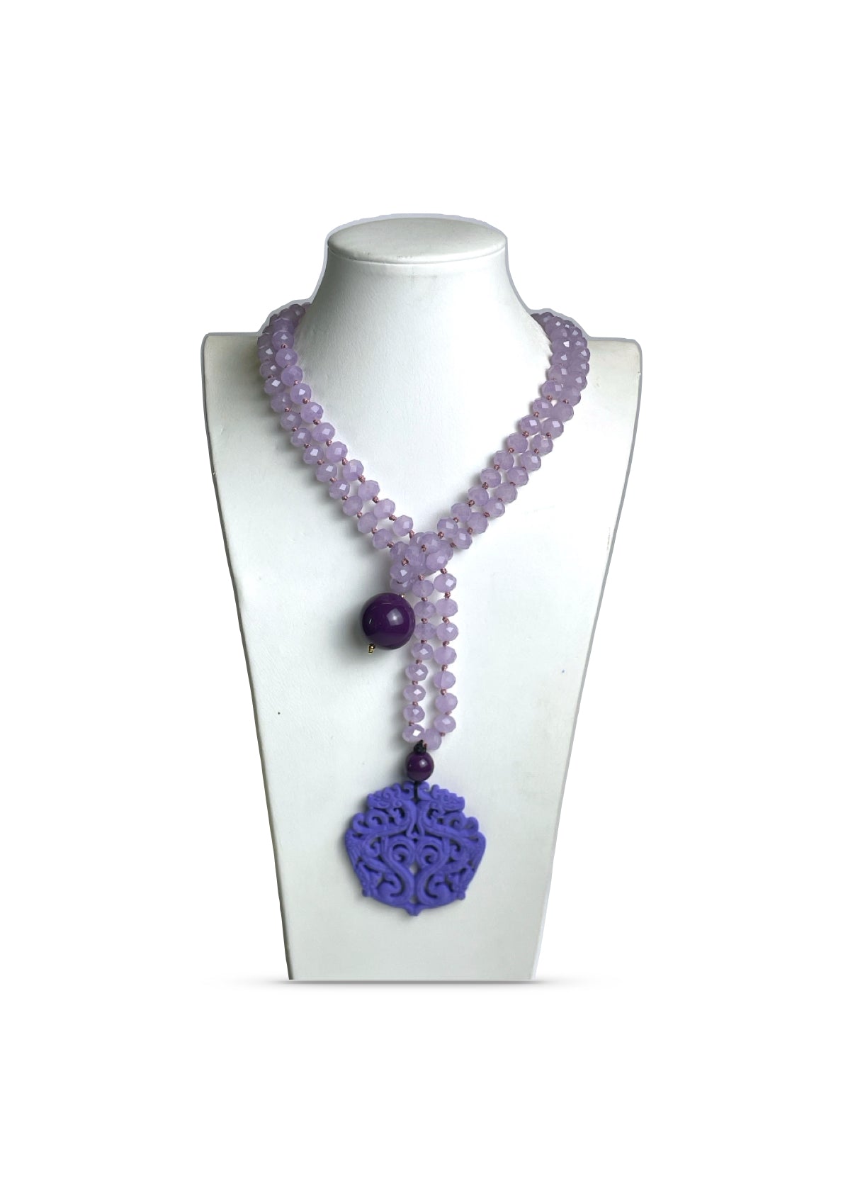 Collana mandala cristallo