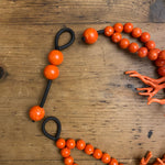 Exclusive Necklace with Two Strands of Coral