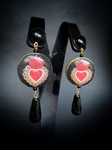 Sacred Heart Earring2